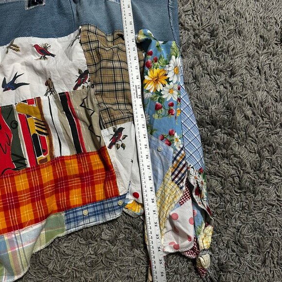 Patch Work Custom Babydoll Dress Size L - Picture 4 of 4